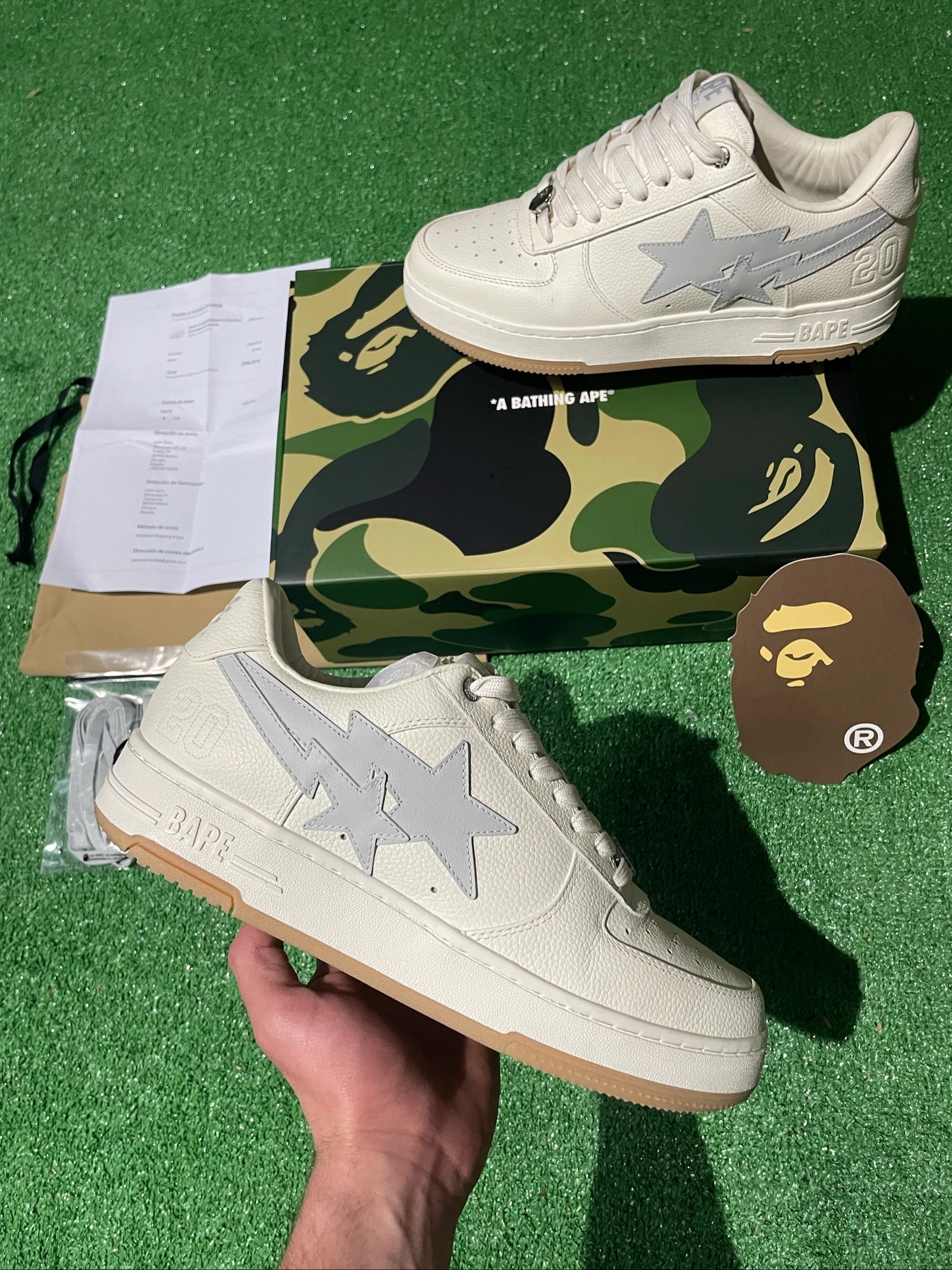 Tênis Bapesta x Highsnobiety Originais – photo 2